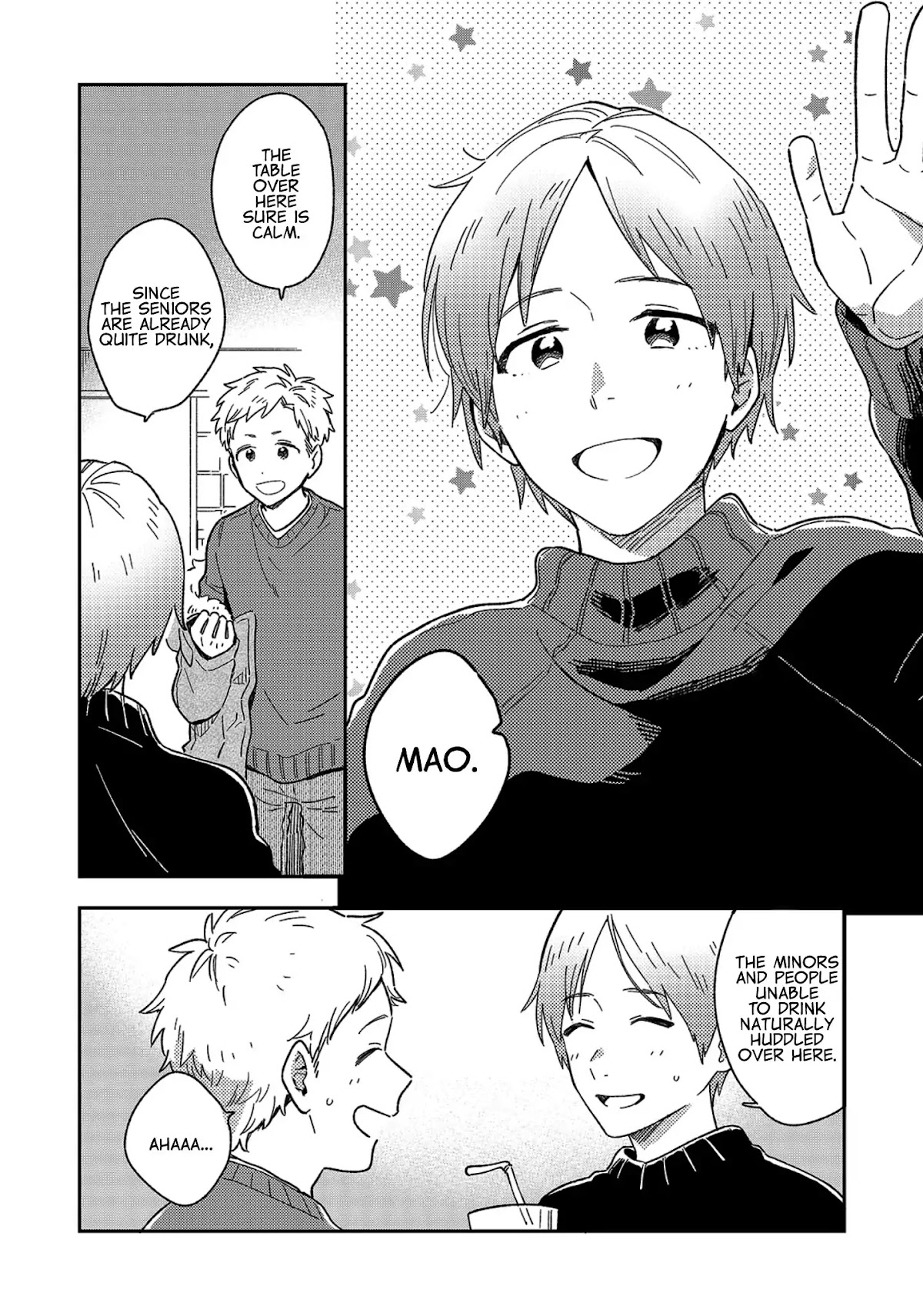 The Male High School Students Are Hungry Again Today Chapter 8 page 3 - Chapter 8: Izakaya