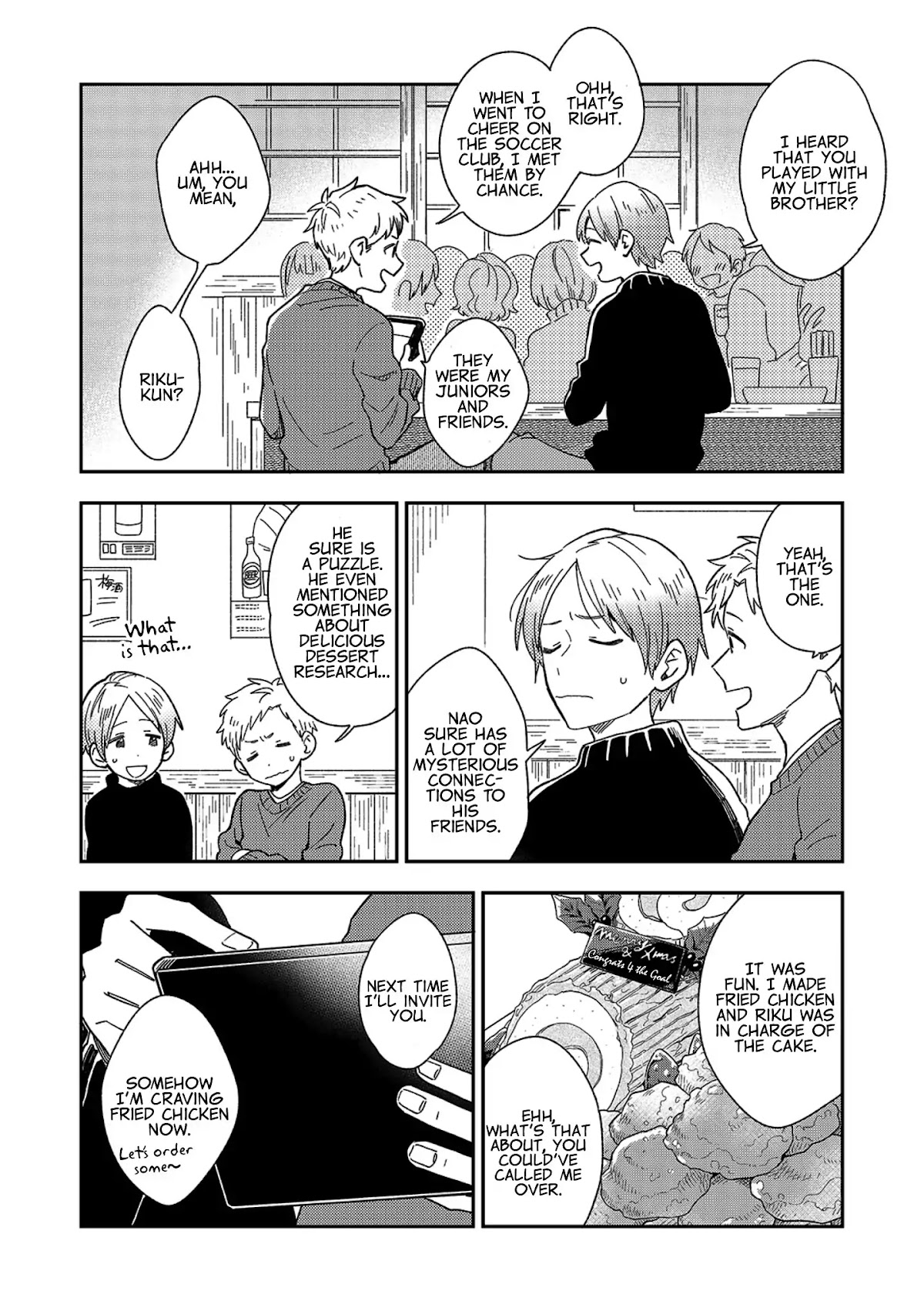 The Male High School Students Are Hungry Again Today Chapter 8 page 5 - Chapter 8: Izakaya