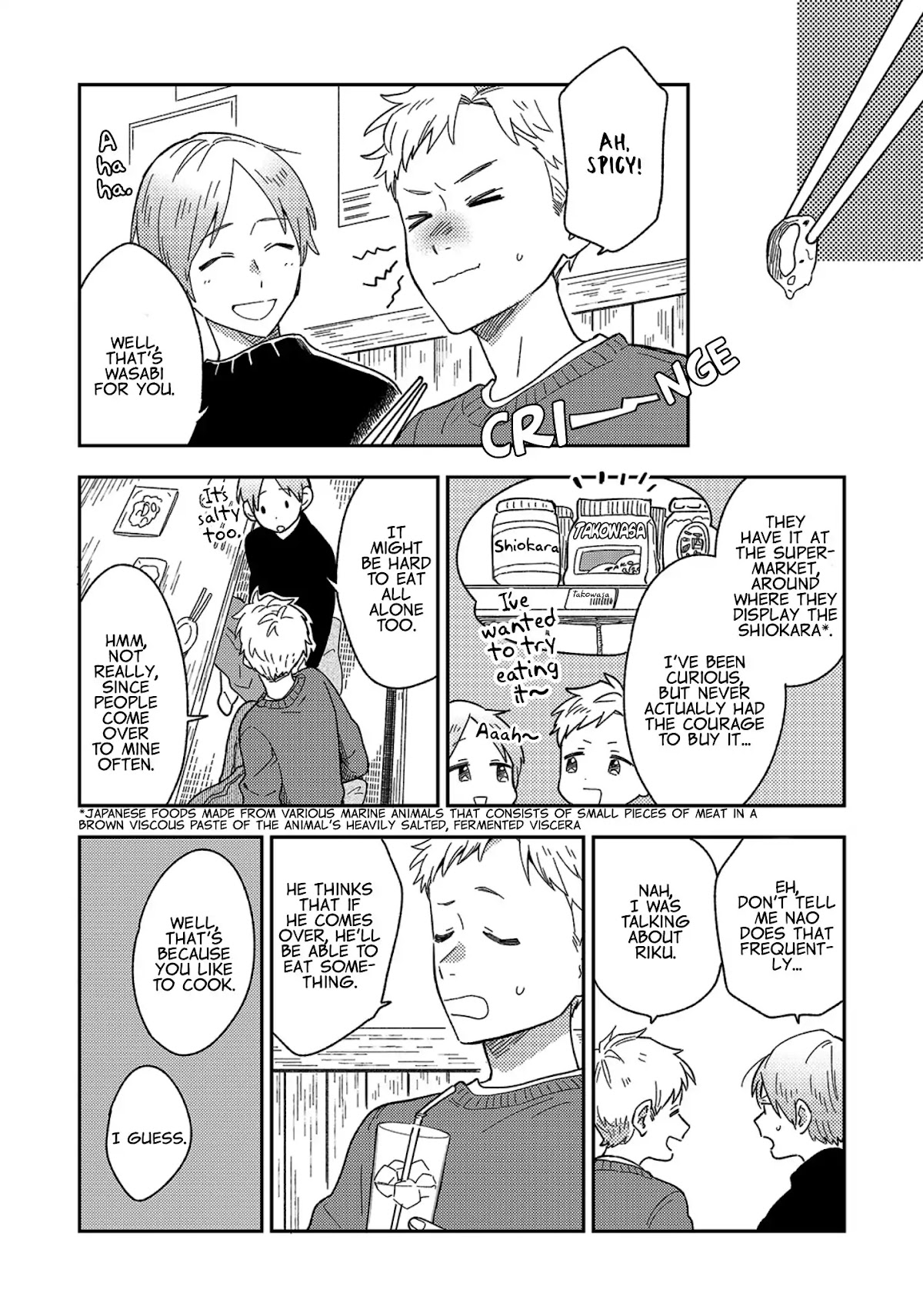 The Male High School Students Are Hungry Again Today Chapter 8 page 7 - Chapter 8: Izakaya
