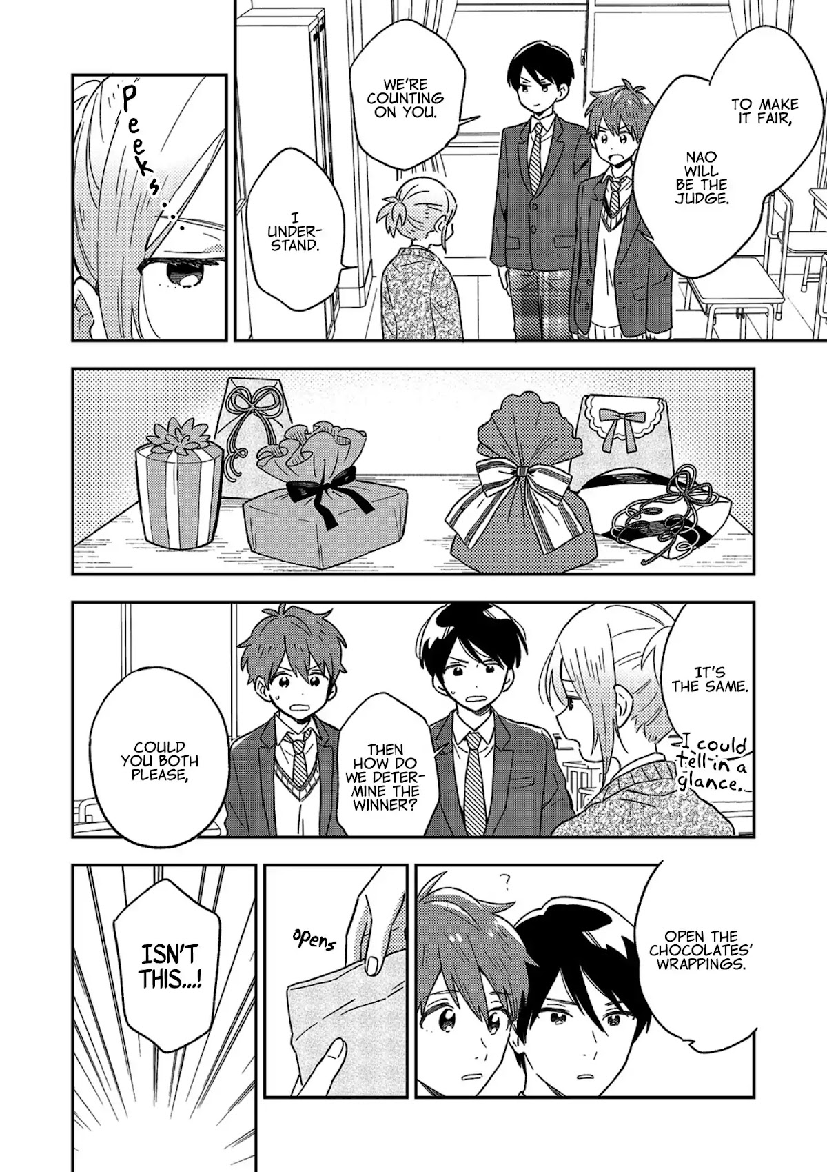 The Male High School Students Are Hungry Again Today Chapter 9 page 11 - Chapter 9: Valentine's Day Chocolate