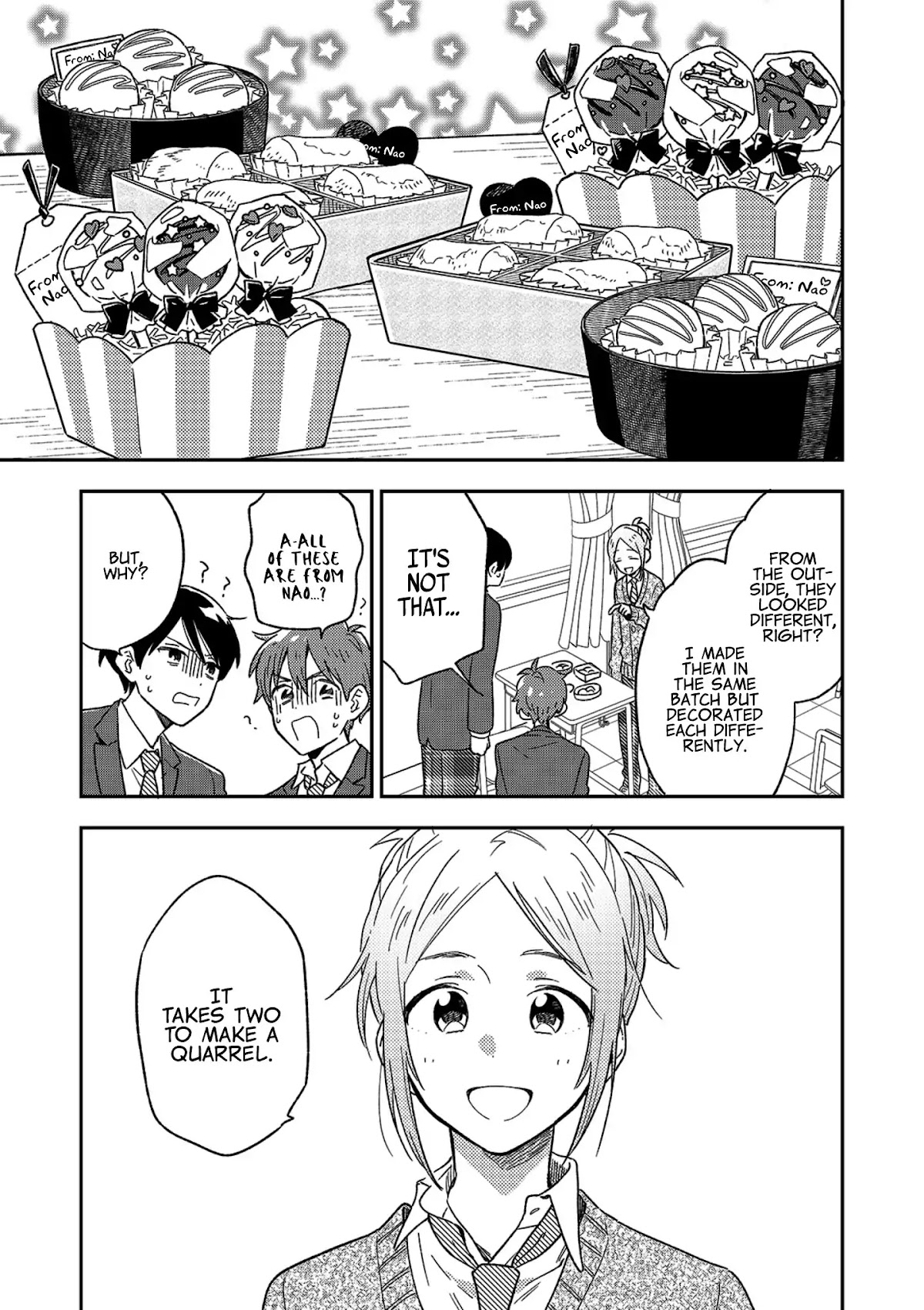 The Male High School Students Are Hungry Again Today Chapter 9 page 12 - Chapter 9: Valentine's Day Chocolate