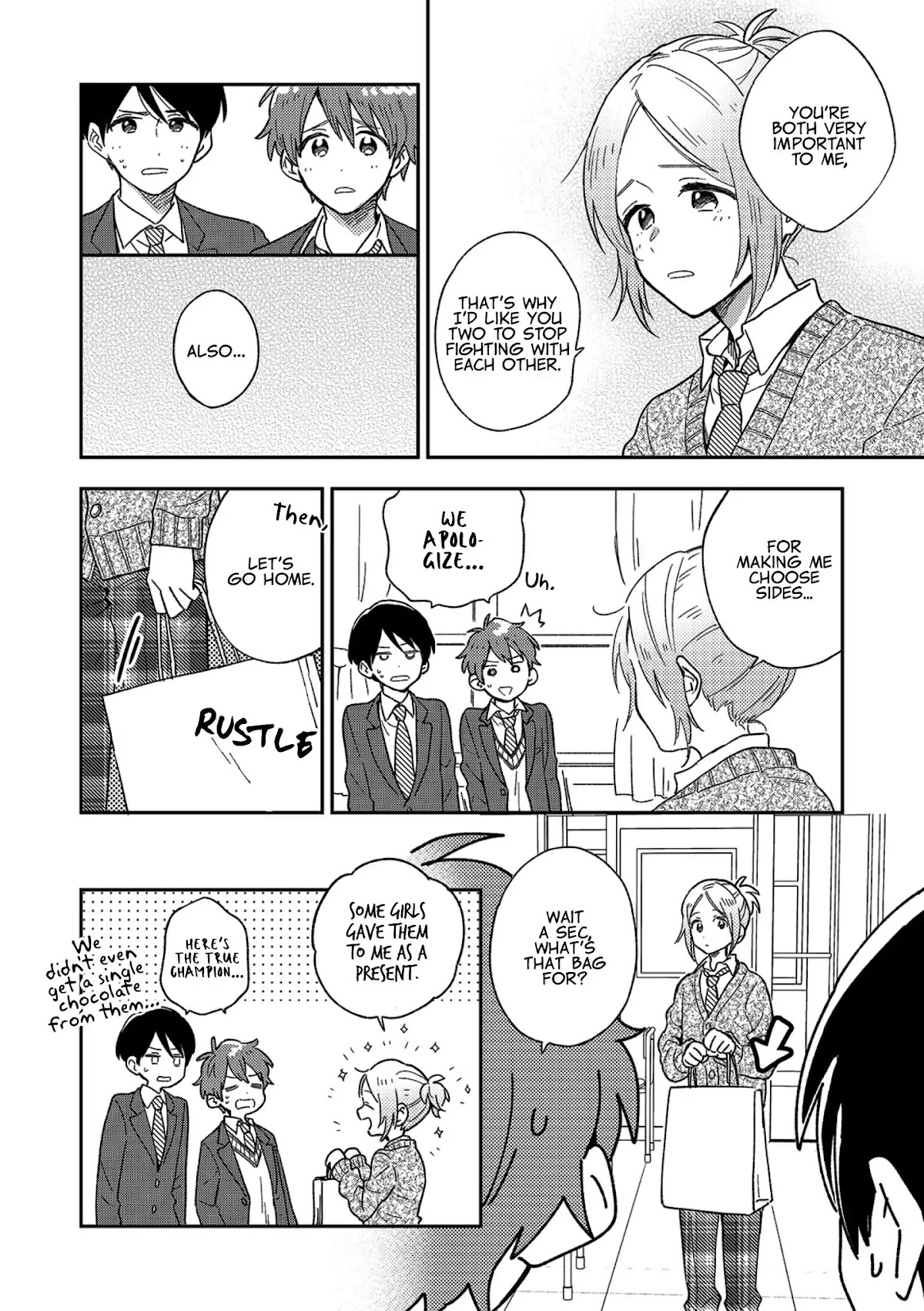 The Male High School Students Are Hungry Again Today Chapter 9 page 13 - Chapter 9: Valentine's Day Chocolate