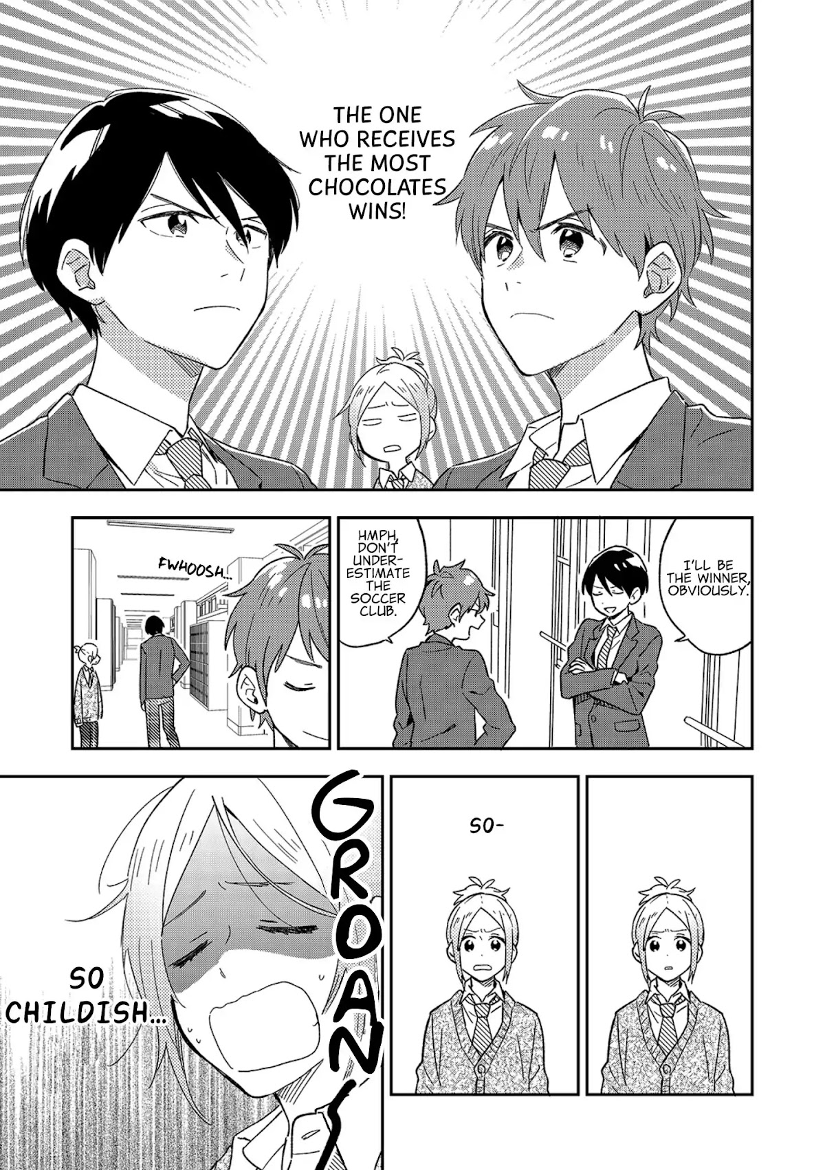 The Male High School Students Are Hungry Again Today Chapter 9 page 8 - Chapter 9: Valentine's Day Chocolate
