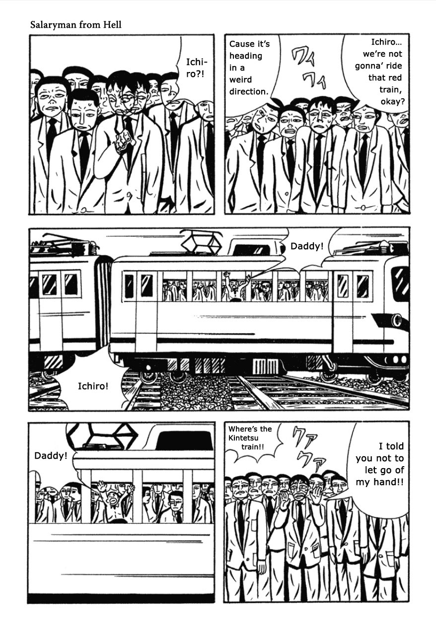 The Man Who Saw Hell Chapter 1.2 page 10 - Chapter 1 v2 : Salaryman From Hell