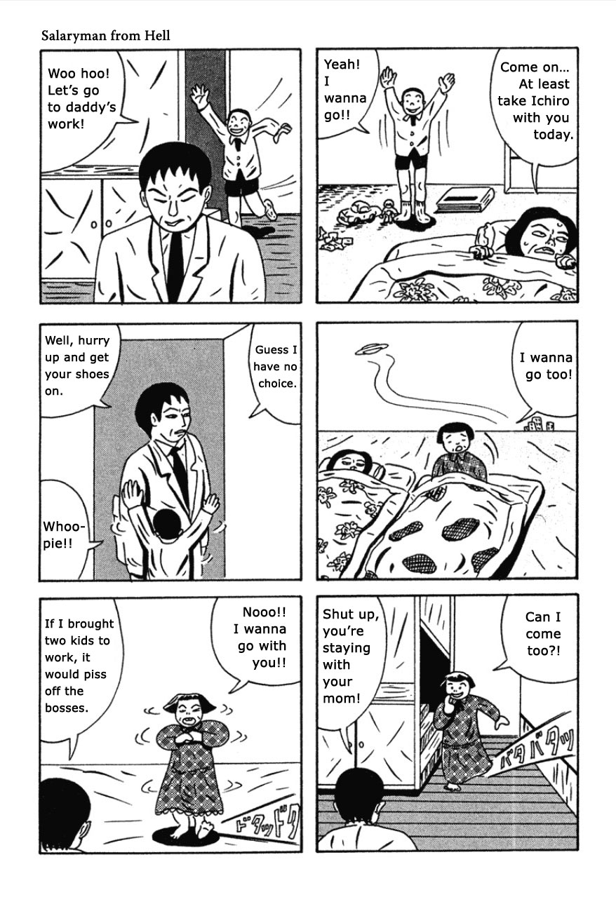 The Man Who Saw Hell Chapter 1.2 page 6 - Chapter 1 v2 : Salaryman From Hell