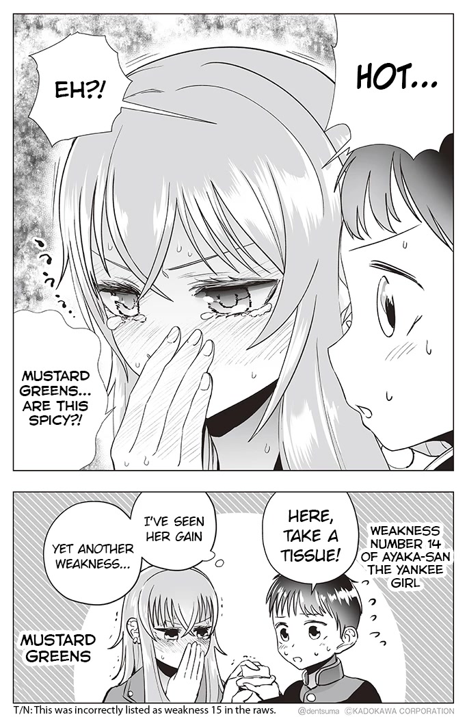 The Many Weaknesses of Ayaka the Yankee JK Chapter 14 page 8 - Chapter 14