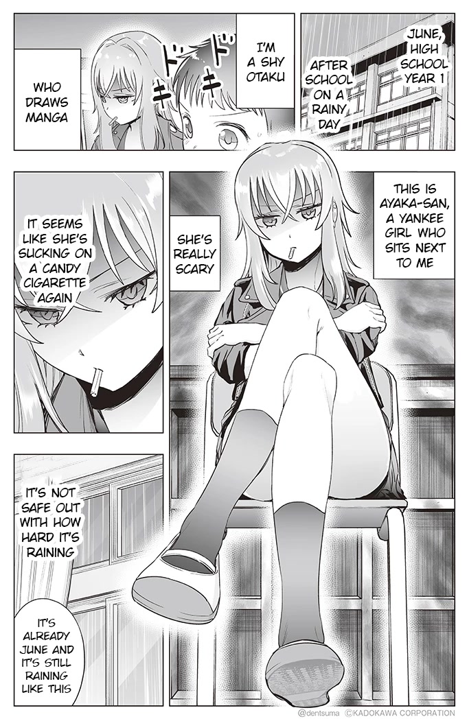 The Many Weaknesses of Ayaka the Yankee JK Chapter 22 page 1 - Chapter 22