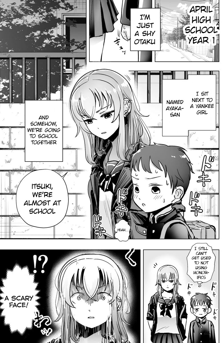 The Many Weaknesses of Ayaka the Yankee JK Chapter 3 page 1 - Chapter 3