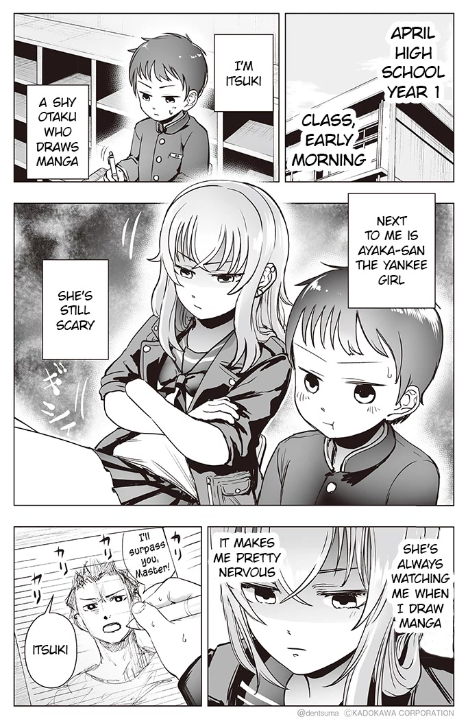 The Many Weaknesses of Ayaka the Yankee JK Chapter 4 page 1 - Chapter 4