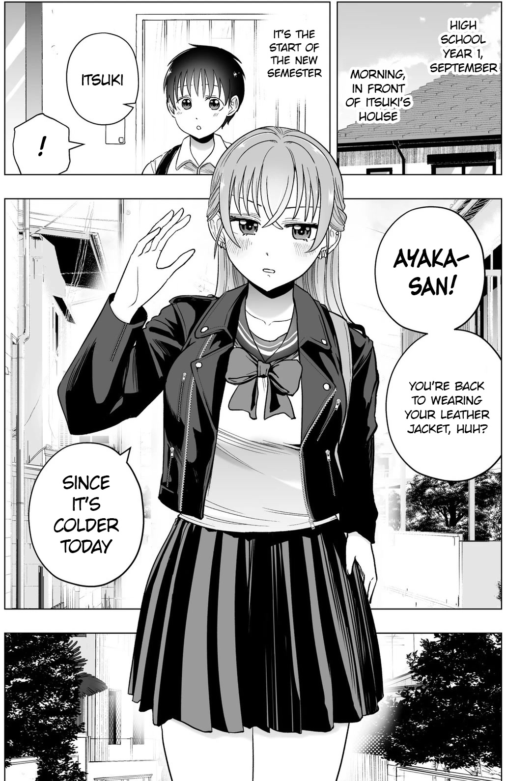 The Many Weaknesses of Ayaka the Yankee JK Chapter 40 page 1 - Chapter 40 [END]
