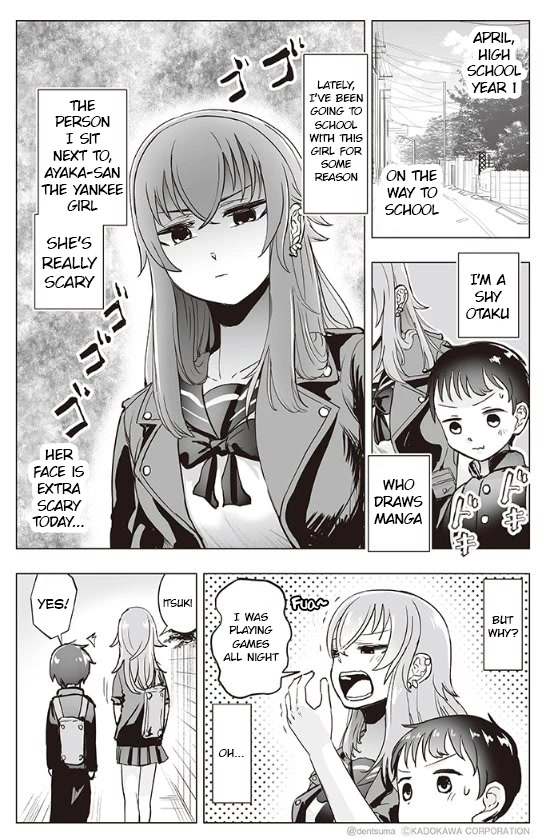 The Many Weaknesses of Ayaka the Yankee JK Chapter 5 page 1 - Chapter 5