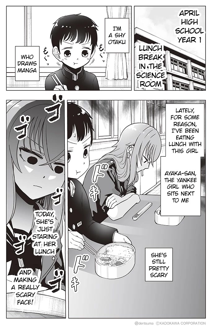 The Many Weaknesses of Ayaka the Yankee JK Chapter 7 page 1 - Chapter 7