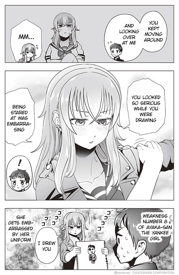 The Many Weaknesses of Ayaka the Yankee JK Chapter 8 page 4 - Chapter 8