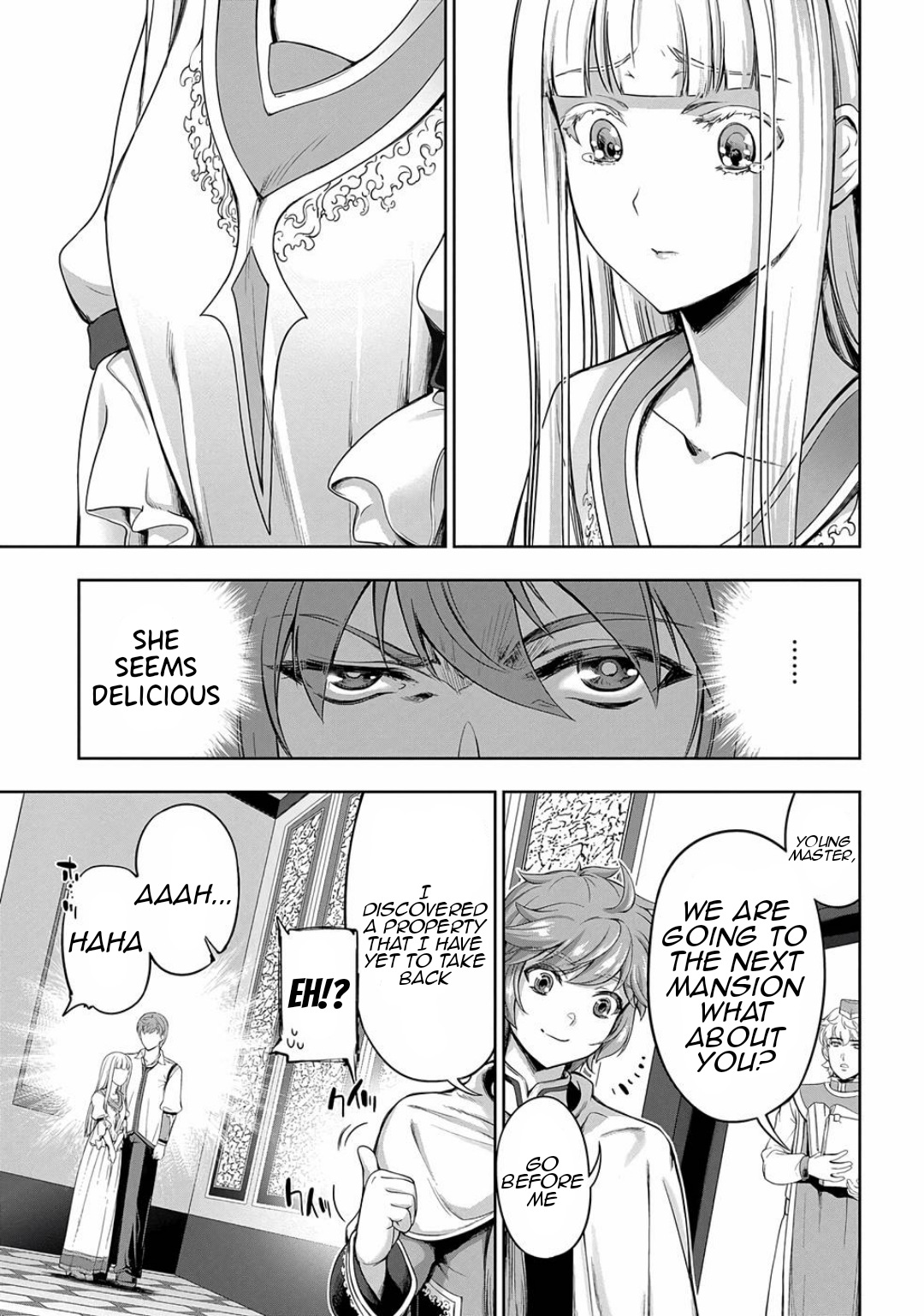 The Marquis’ Eldest Son’s Lascivious Story Chapter 4 page 9 - Chapter 4: Deliciously Eating The Merchant's Daughter