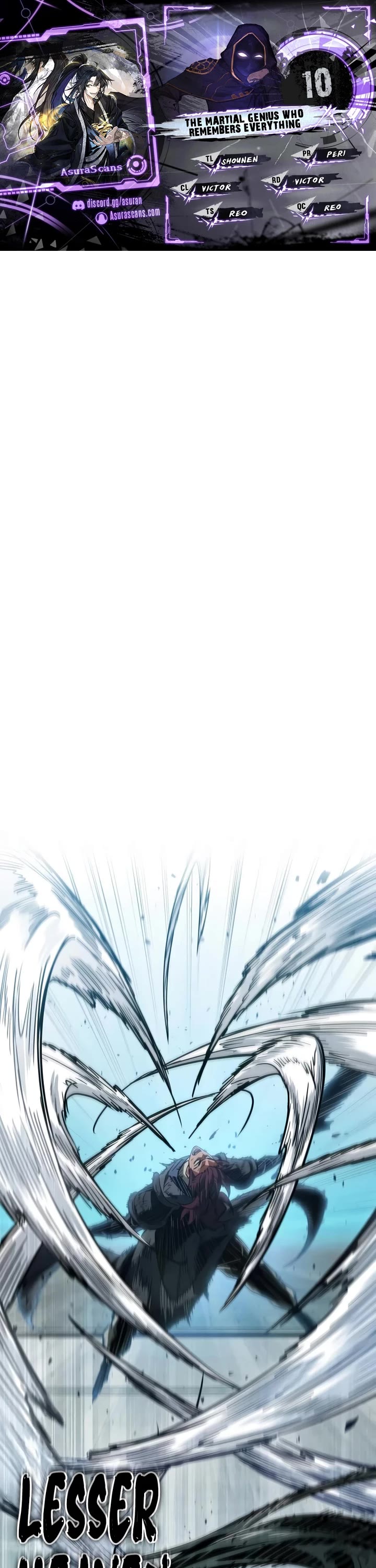 The Martial Genius Who Remembers Everything Chapter 10 page 1 - Chapter 10