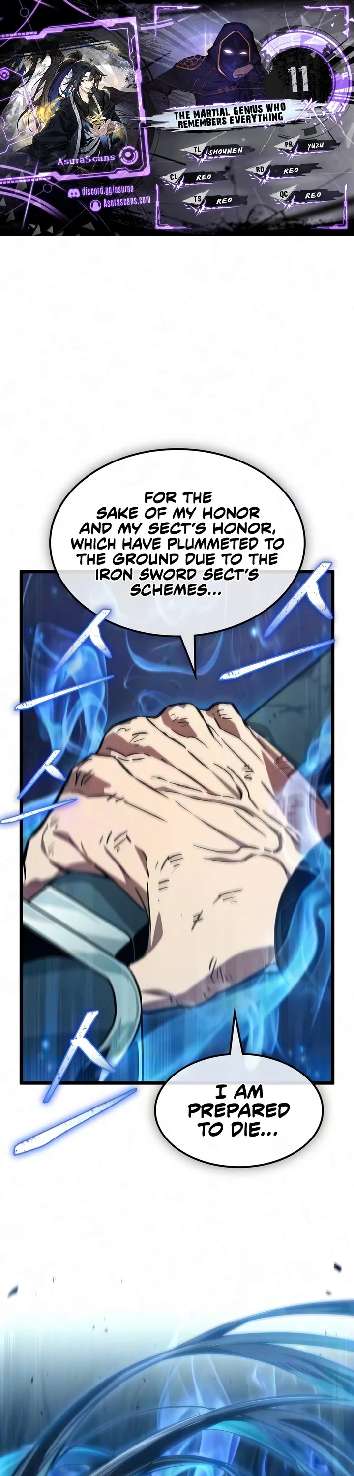 The Martial Genius Who Remembers Everything Chapter 11 page 1 - Chapter 11