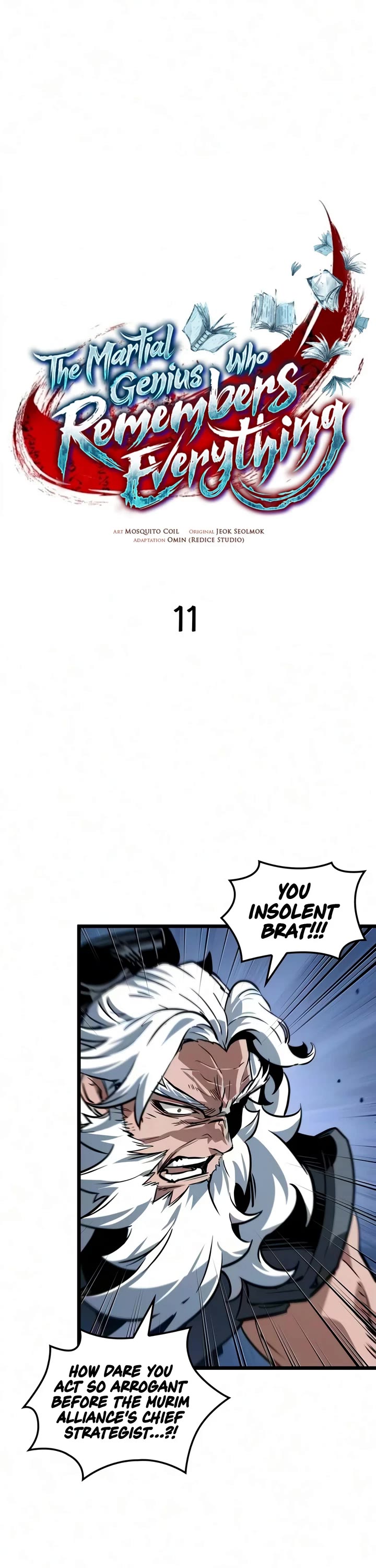 The Martial Genius Who Remembers Everything Chapter 11 page 12 - Chapter 11