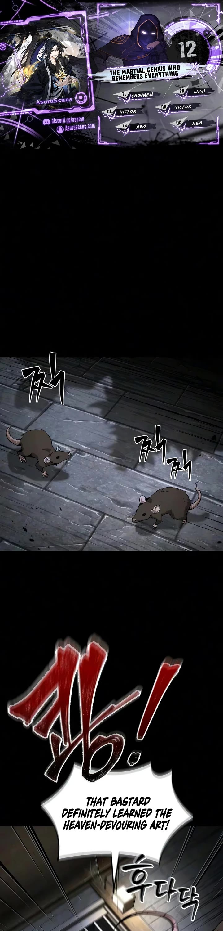 The Martial Genius Who Remembers Everything Chapter 12 page 1 - Chapter 12
