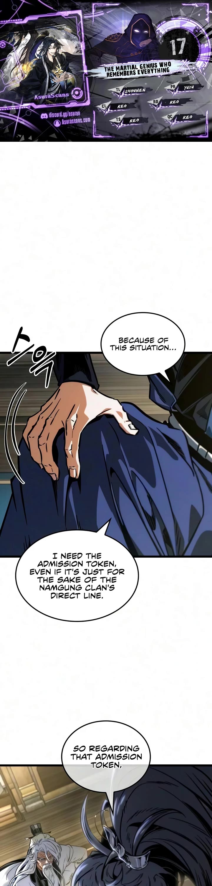 The Martial Genius Who Remembers Everything Chapter 17 page 1 - Chapter 17