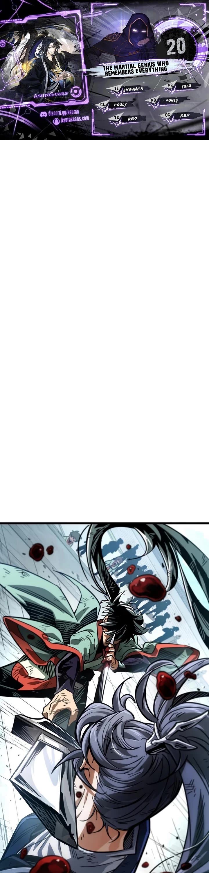 The Martial Genius Who Remembers Everything Chapter 20 page 1 - Chapter 20