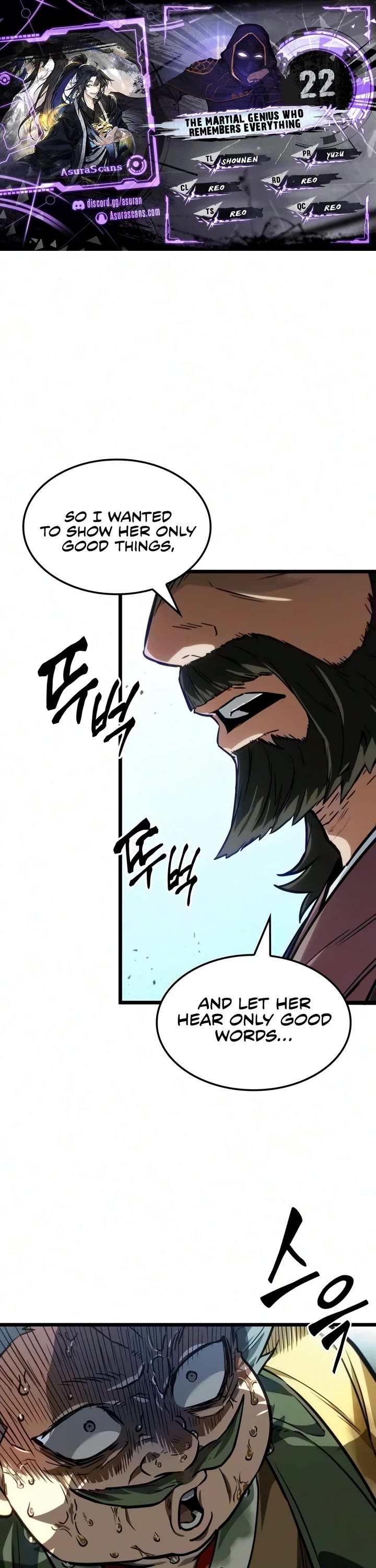 The Martial Genius Who Remembers Everything Chapter 22 page 1 - Chapter 22