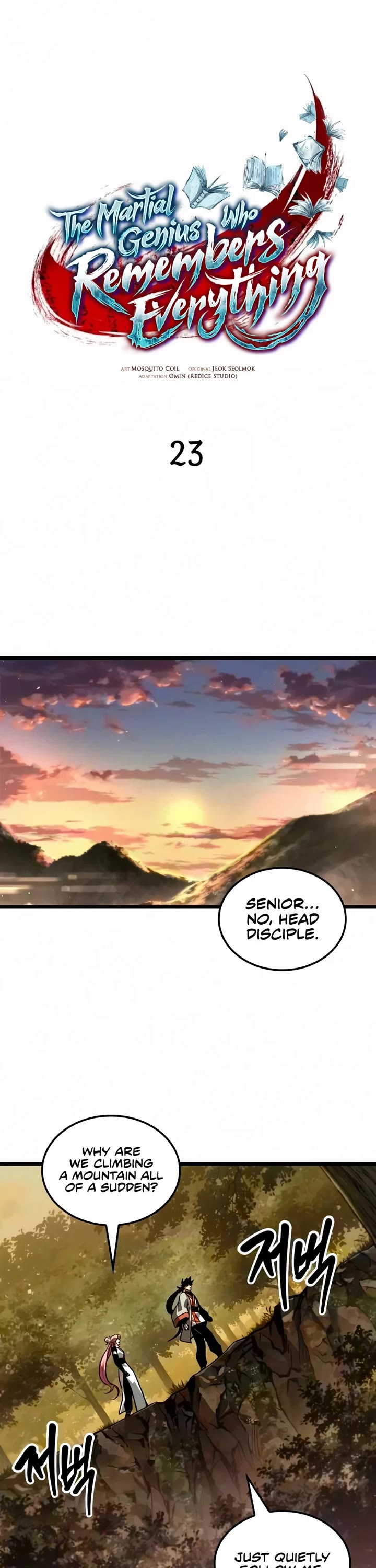 The Martial Genius Who Remembers Everything Chapter 23 page 19 - Chapter 23