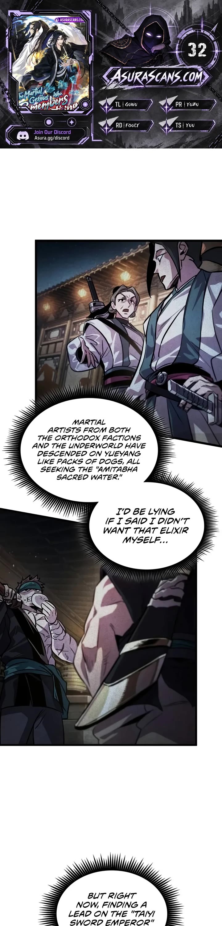 The Martial Genius Who Remembers Everything Chapter 32 page 1 - Chapter 32