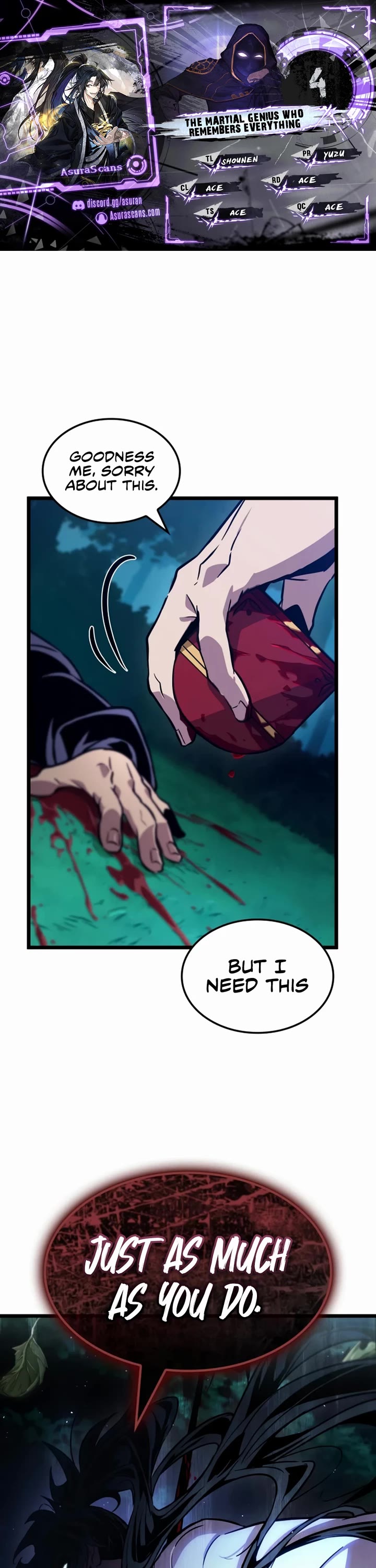 The Martial Genius Who Remembers Everything Chapter 4 page 1 - Chapter 4