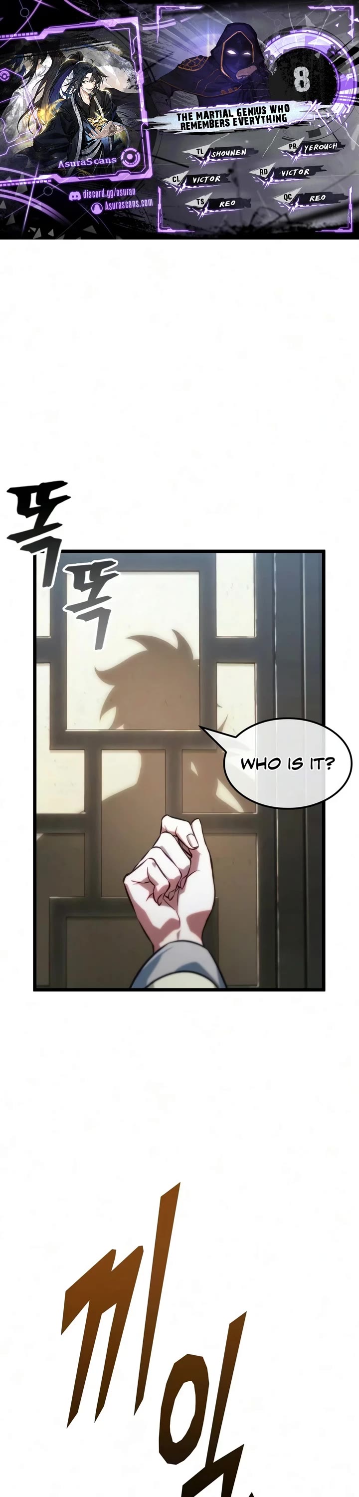 The Martial Genius Who Remembers Everything Chapter 8 page 1 - Chapter 8
