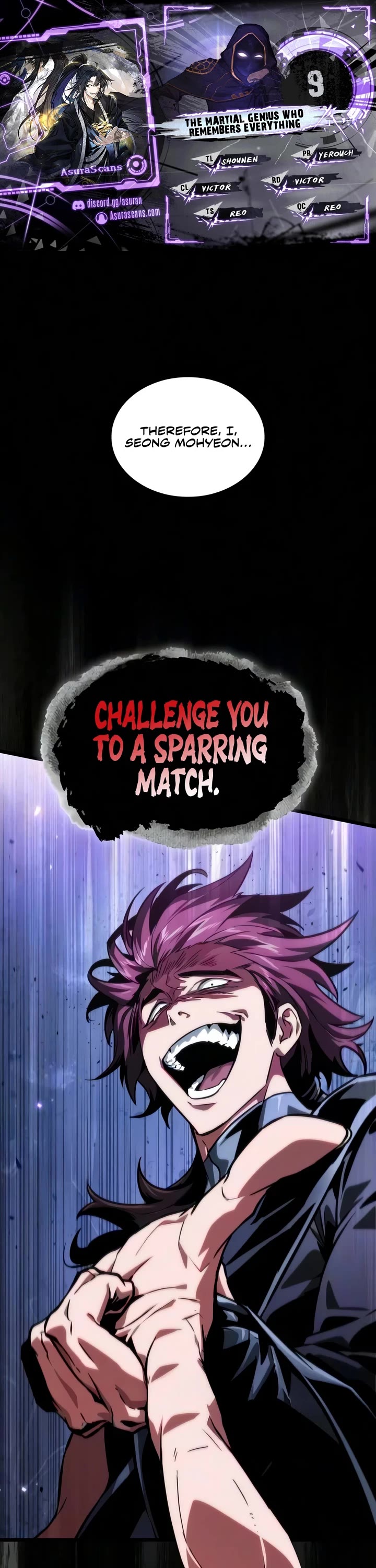 The Martial Genius Who Remembers Everything Chapter 9 page 1 - Chapter 9