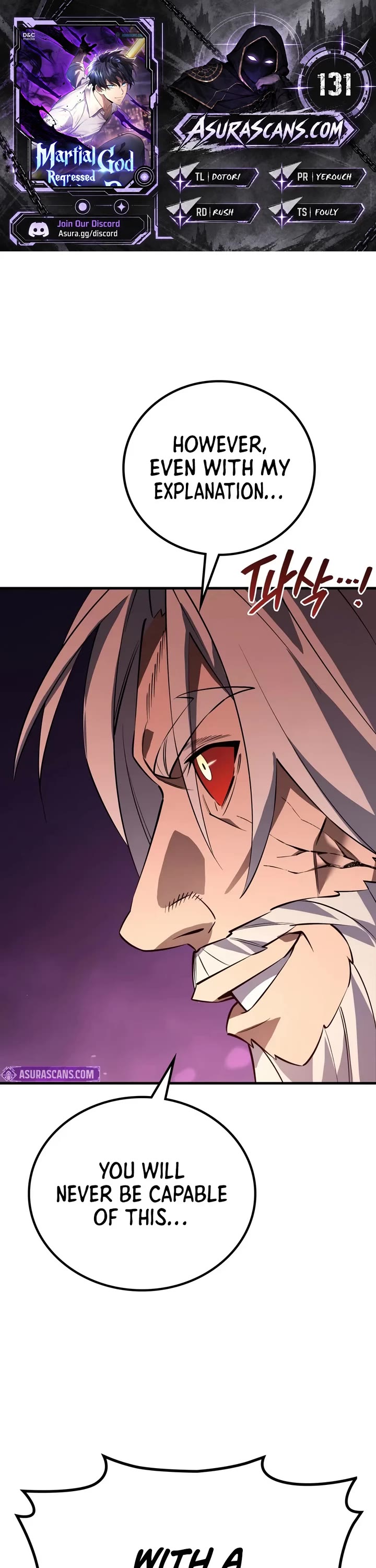 The Martial God who Regressed Back to Level 2 Chapter 131 page 1 - Chapter 131