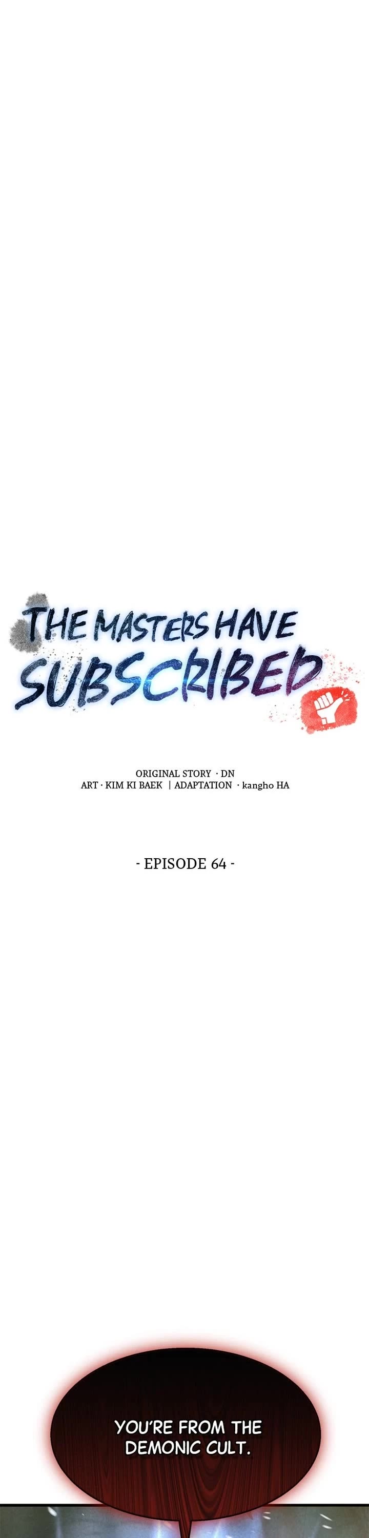 The Masters Have Subscribed Chapter 64 page 11 - Chapter 64: Episode 64