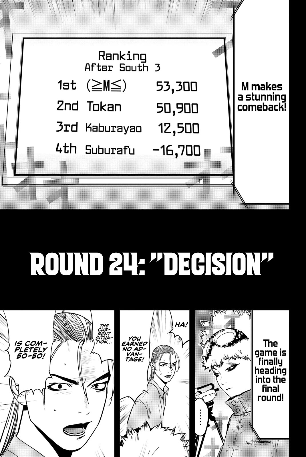 The Matchless Man Chapter 24 page 1 - Chapter 24: Decision