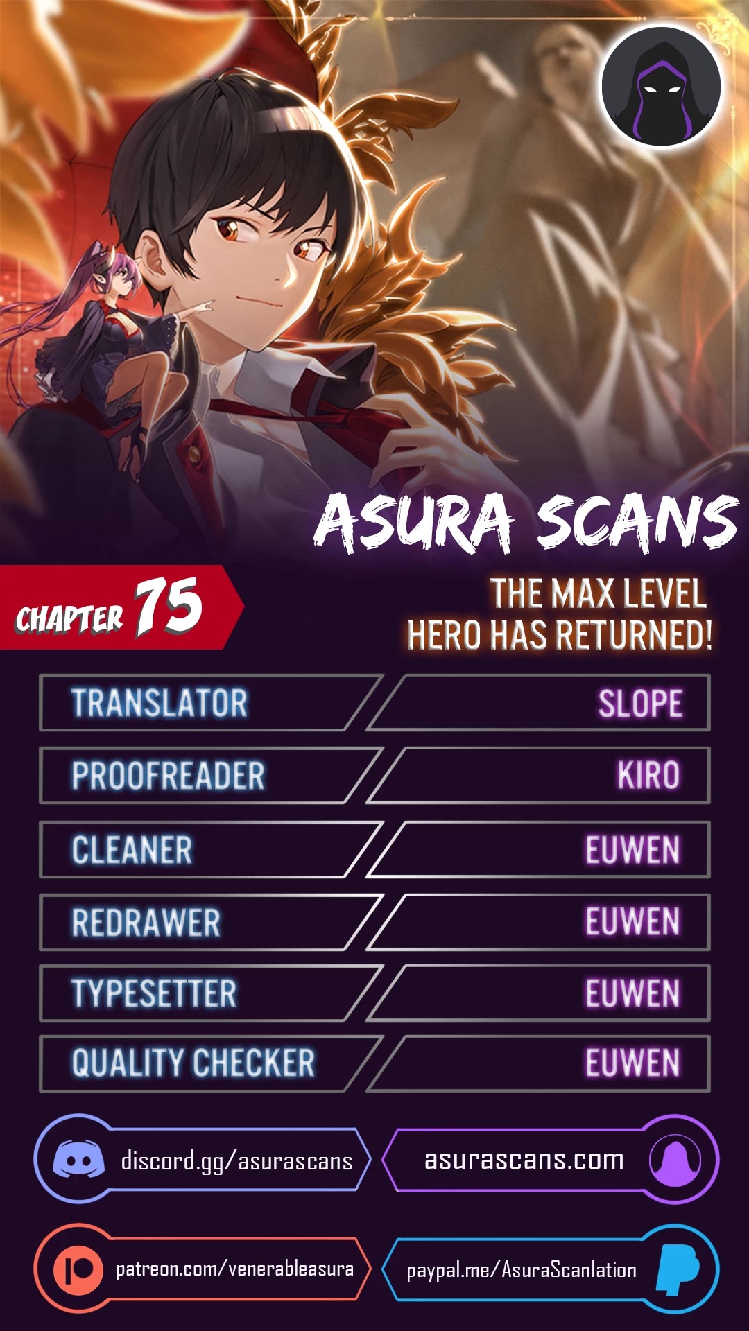 The Max Level Hero Has Returned! Chapter 75 page 1 - Chapter 75 SEASON 1 END