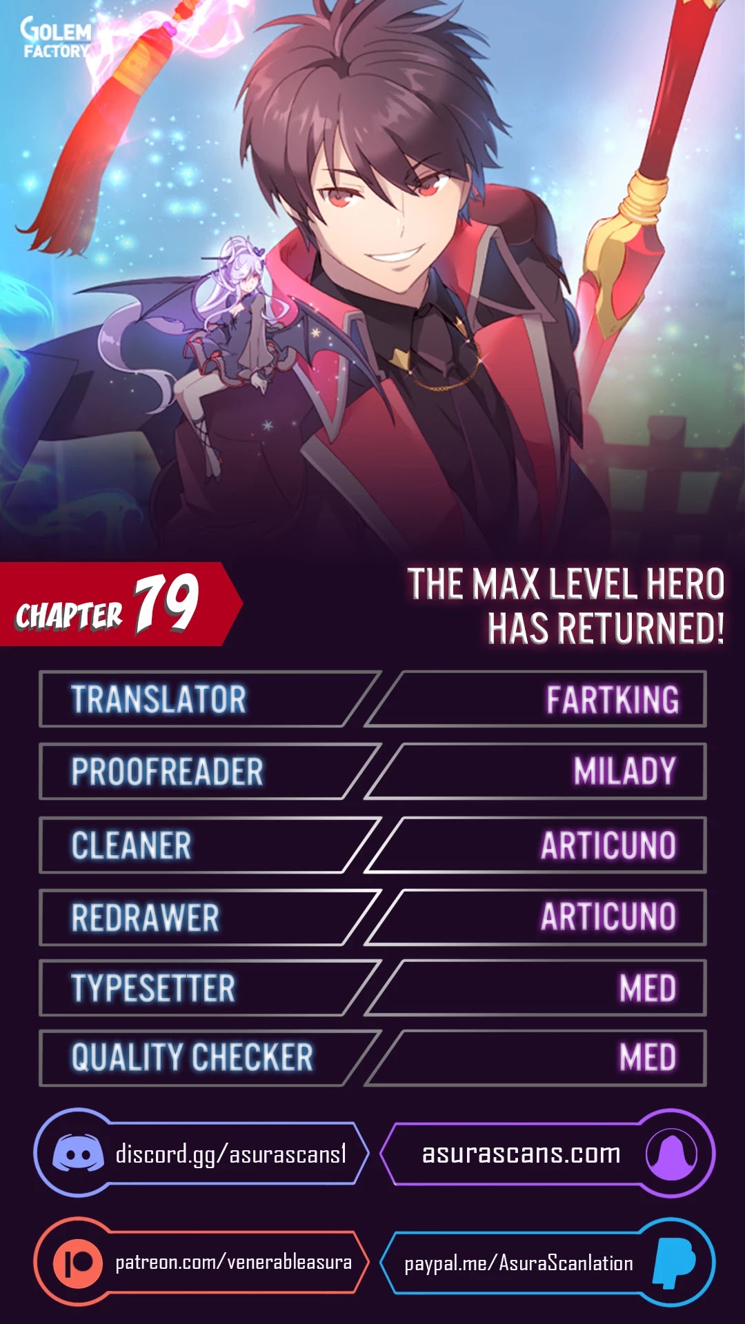 The Max Level Hero Has Returned! Chapter 79 page 1 - Chapter 79