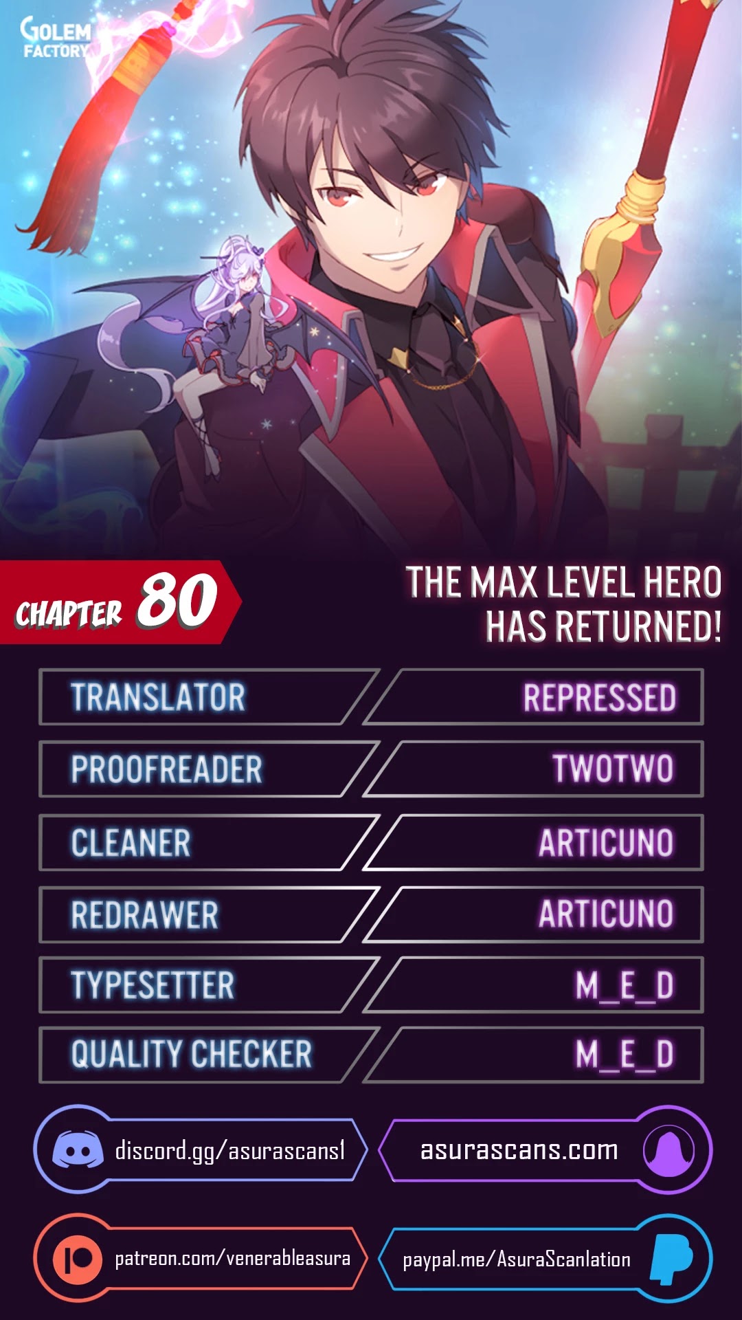 The Max Level Hero Has Returned! Chapter 80 page 1 - Chapter 80