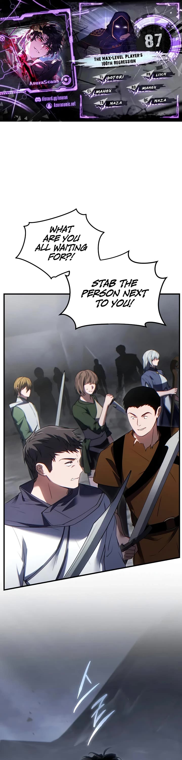 The Max-Level Player’s 100th Regression Chapter 87 page 1 - Chapter 87