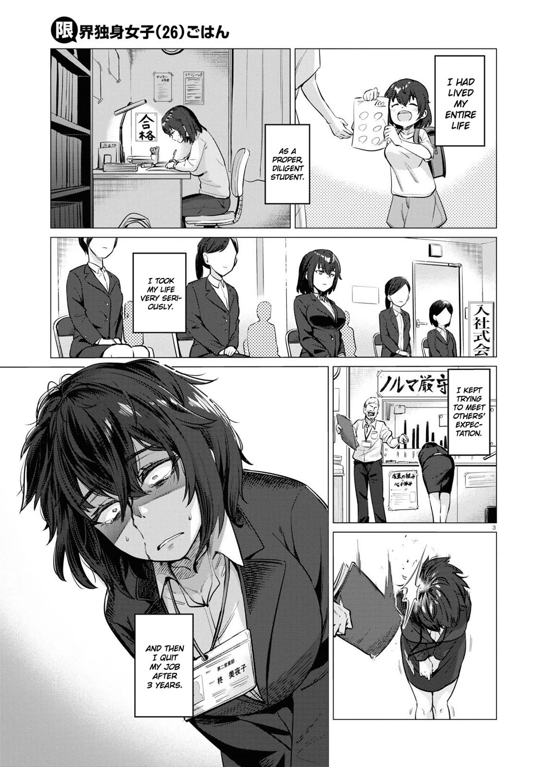 The Meals Of a 26 Year Old Single At Her Limit Chapter 2 page 3 - Chapter 2