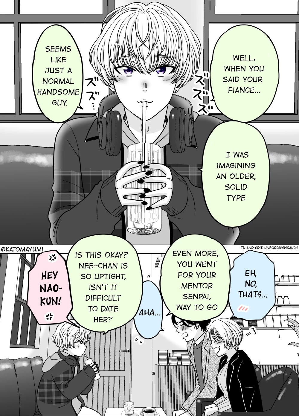 The Mentor and the New Employee Who are Getting More and More Into Each Other Chapter 44 page 1 - Chapter 44