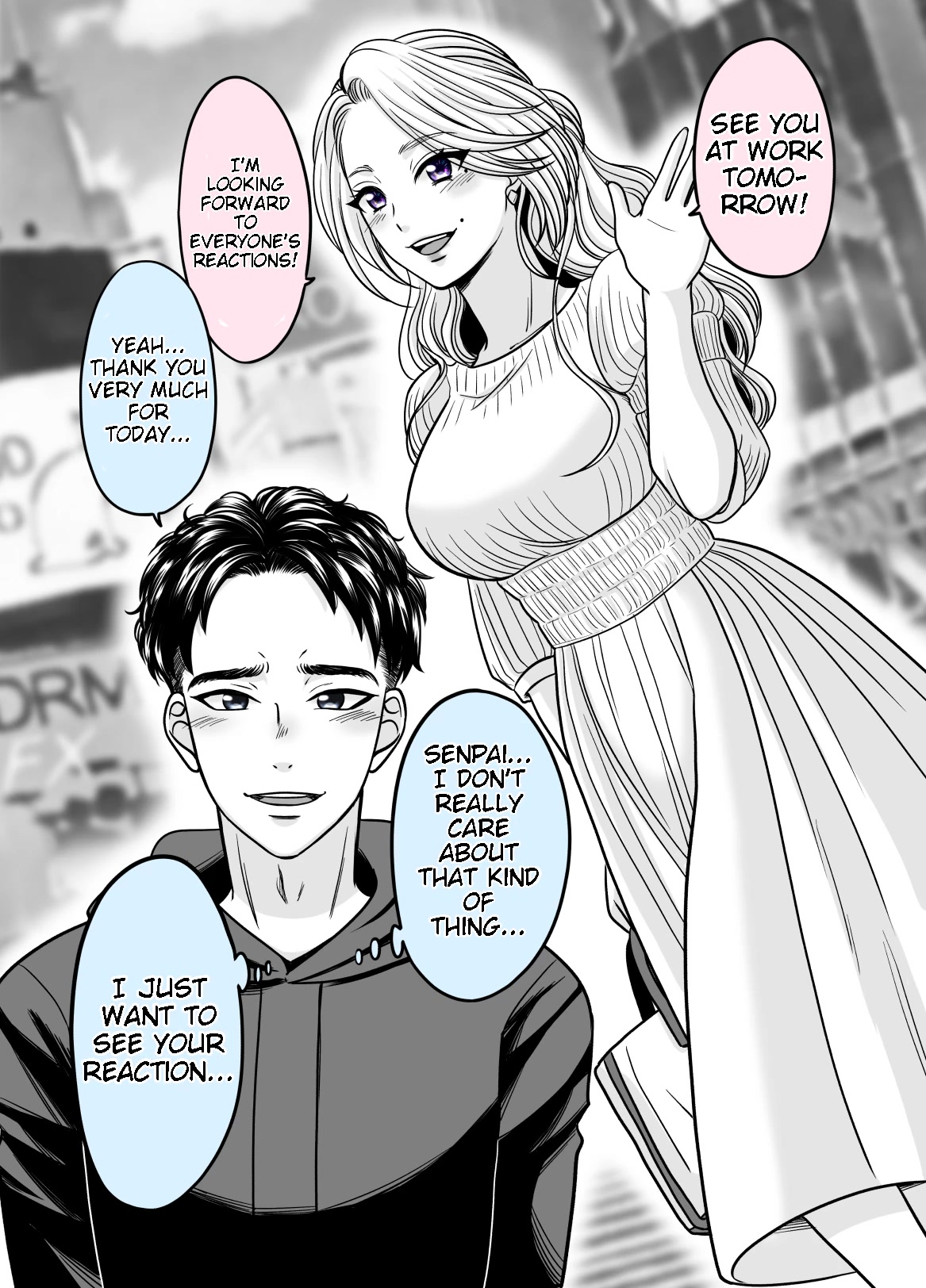 The Mentor and the New Employee Who Gradually Change Each Other Chapter 20 page 1 - Chapter 20