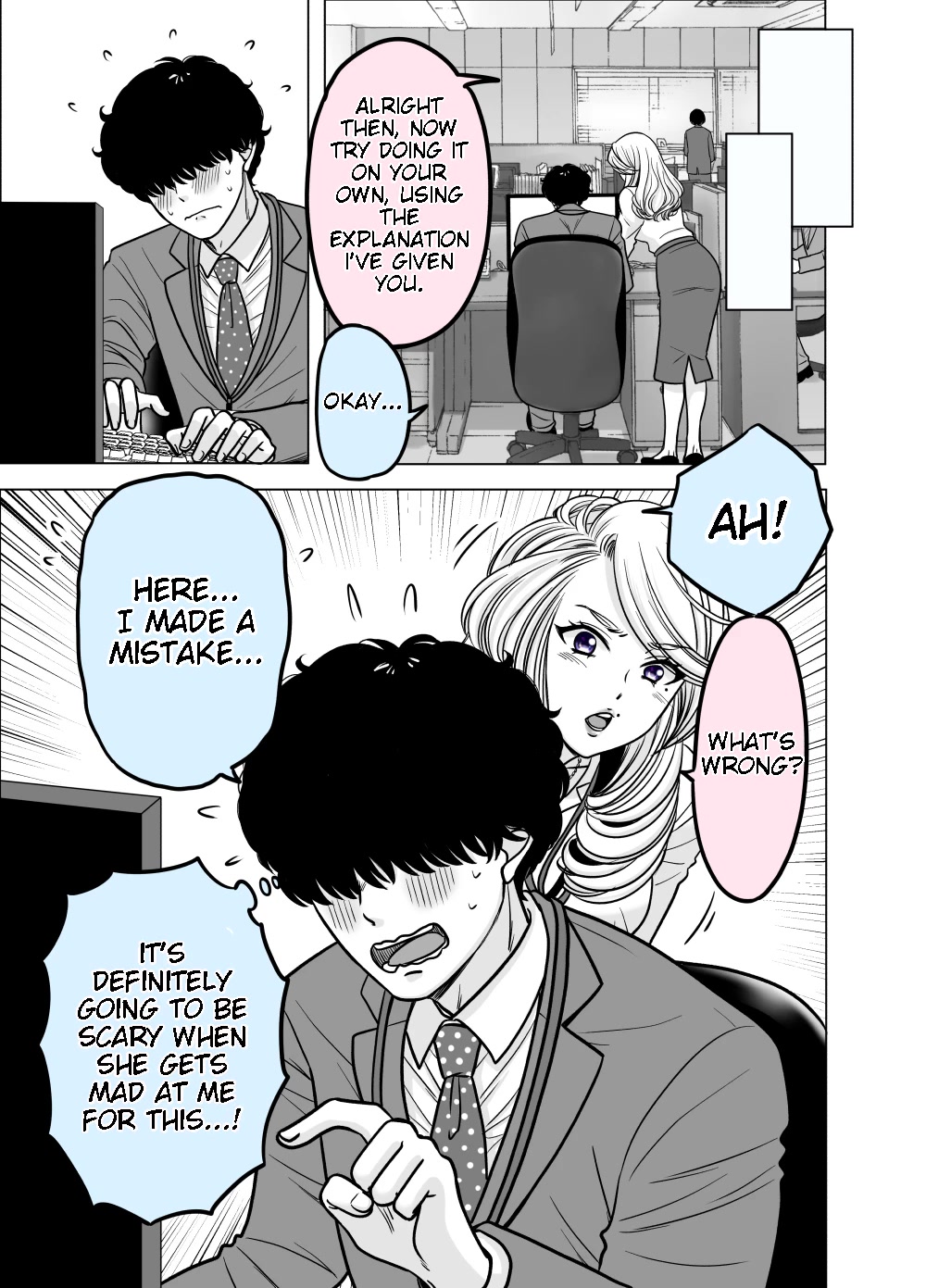 The Mentor and the New Employee Who Gradually Change Each Other Chapter 4 page 1 - Chapter 4