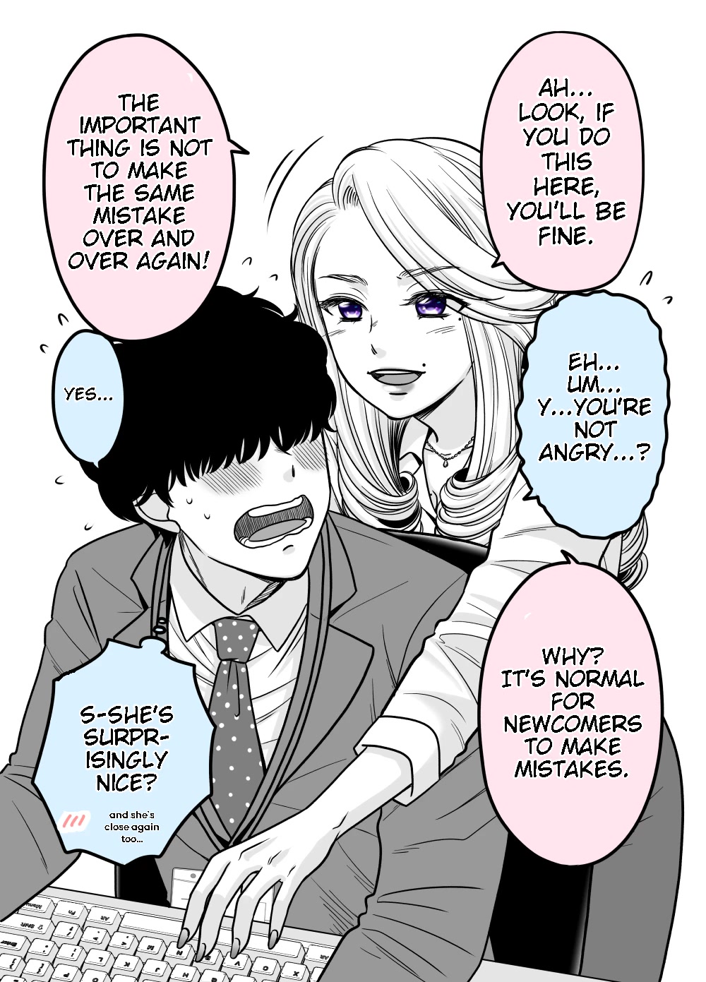 The Mentor and the New Employee Who Gradually Change Each Other Chapter 4 page 2 - Chapter 4