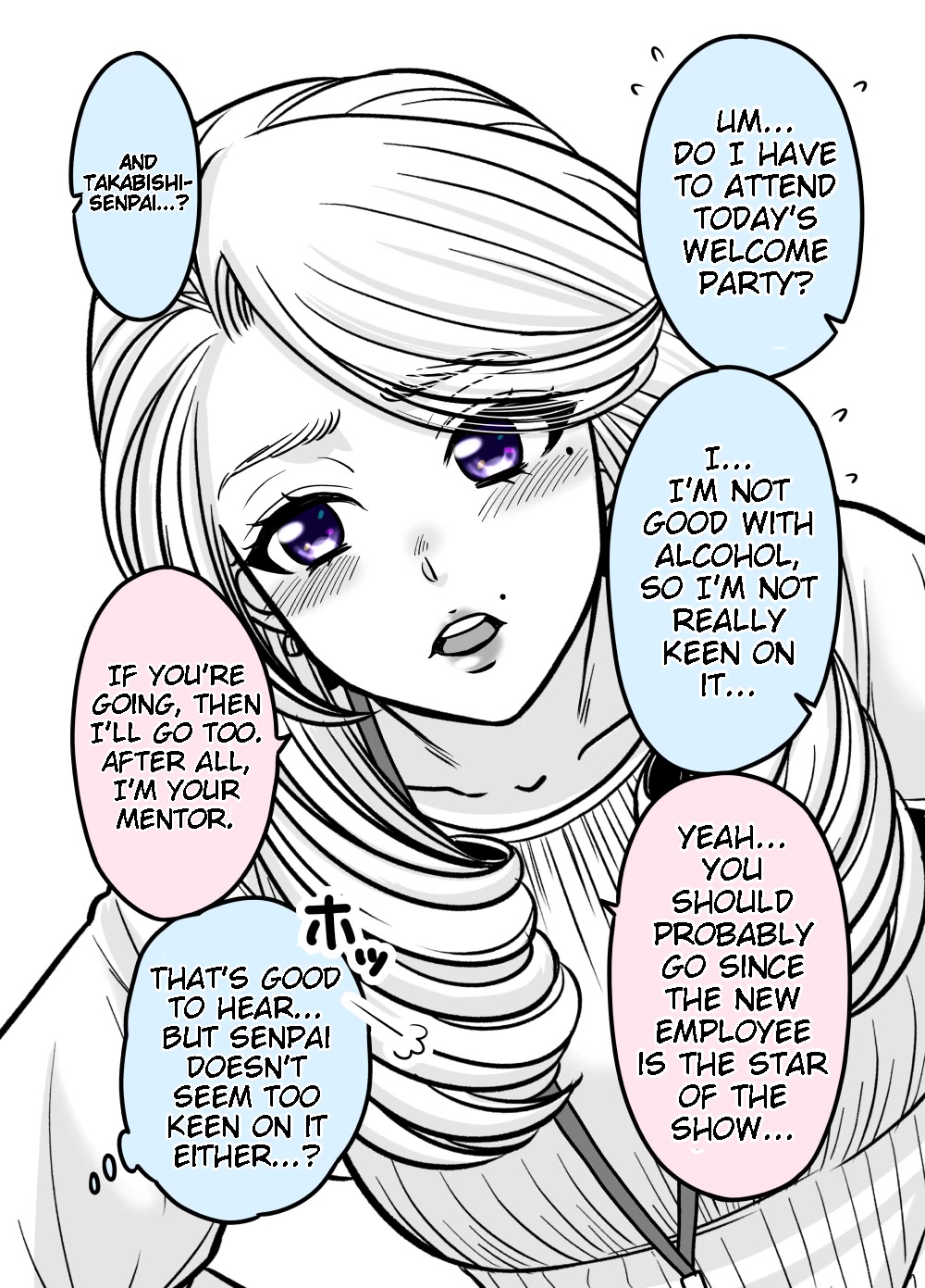 The Mentor and the New Employee Who Gradually Change Each Other Chapter 8 page 2 - Chapter 8