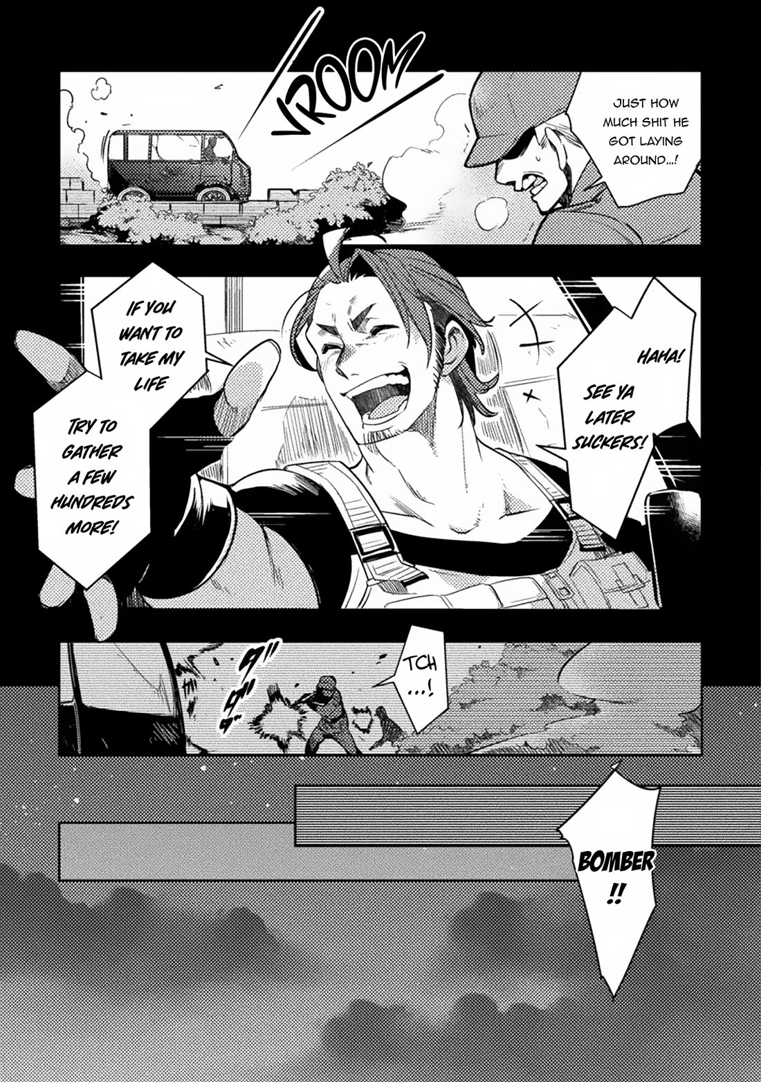 The Mercenary Bomber Explodes All Cheaters Chapter 1 page 14 - Chapter 1