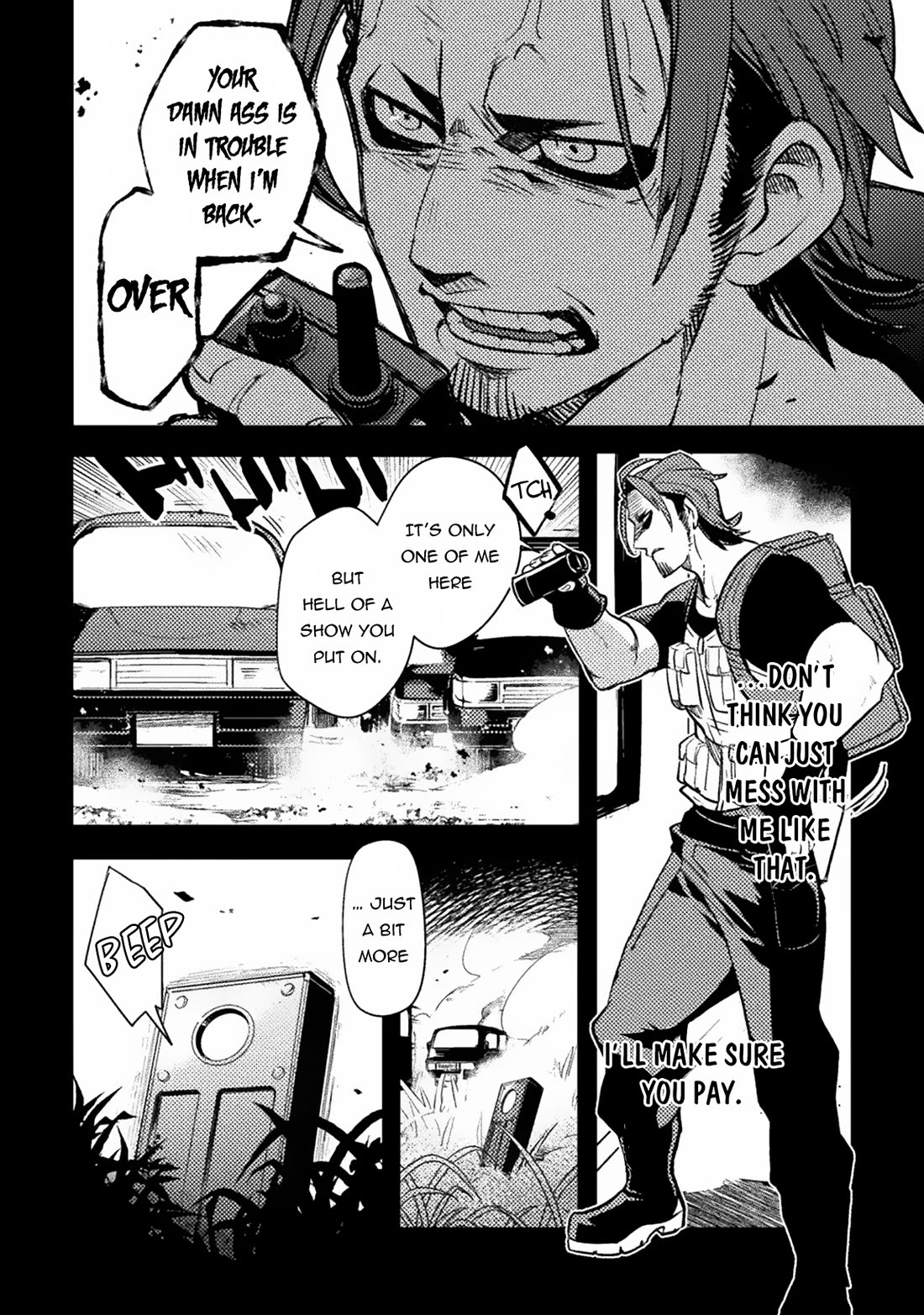 The Mercenary Bomber Explodes All Cheaters Chapter 1 page 7 - Chapter 1