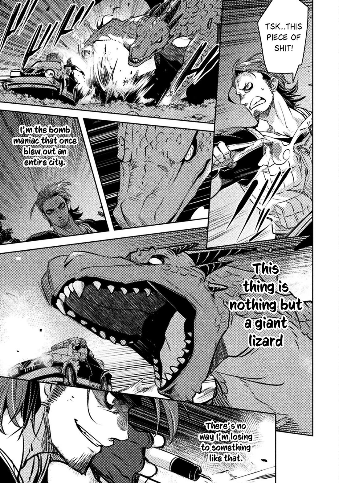 The Mercenary Bomber Explodes All Cheaters Chapter 11 page 12 - Chapter 11
