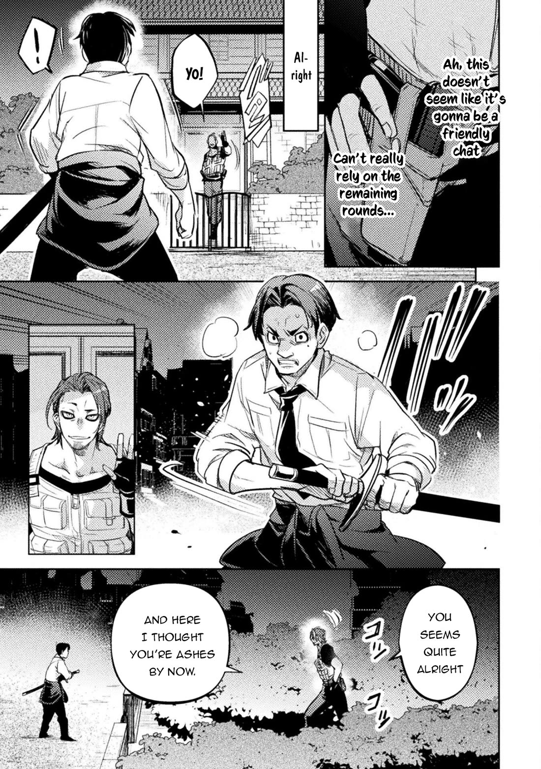 The Mercenary Bomber Explodes All Cheaters Chapter 3 page 4 - Chapter 3