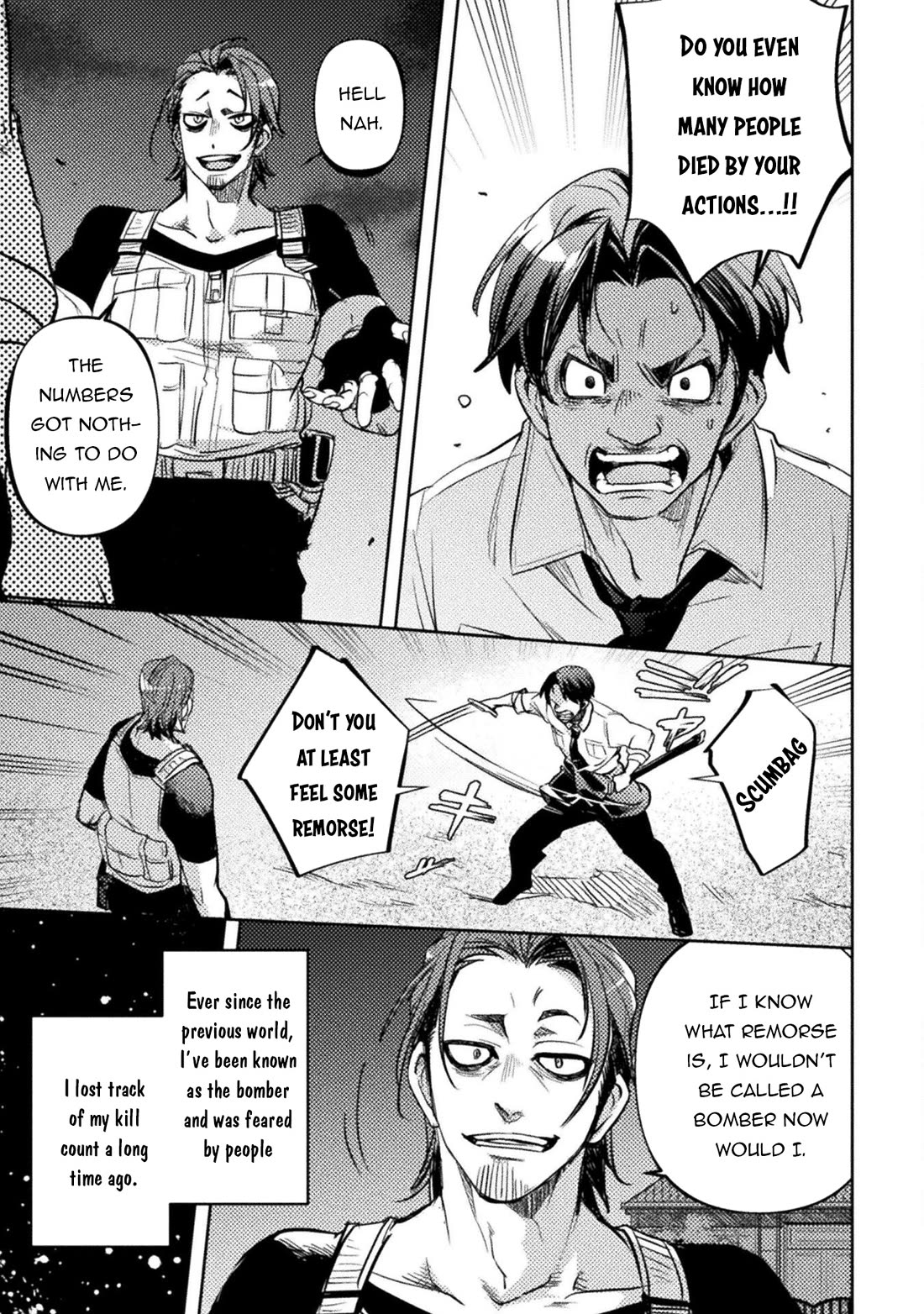 The Mercenary Bomber Explodes All Cheaters Chapter 3 page 6 - Chapter 3