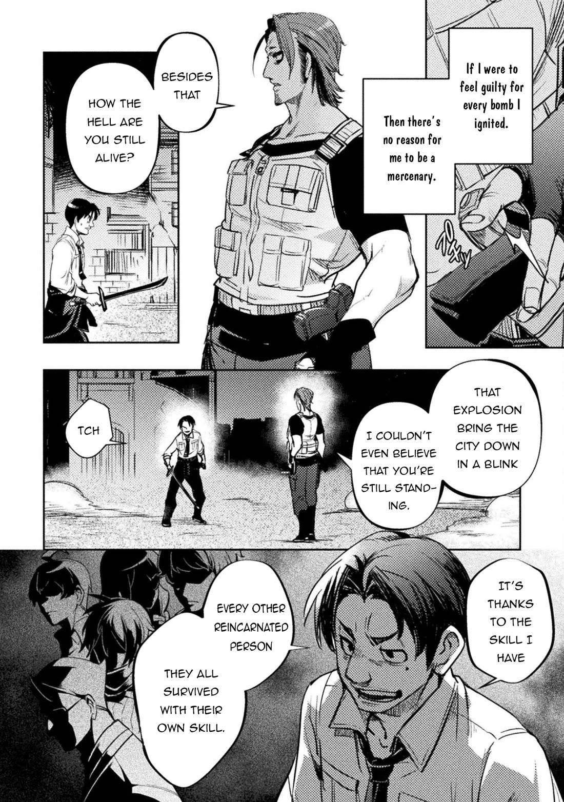 The Mercenary Bomber Explodes All Cheaters Chapter 3 page 7 - Chapter 3