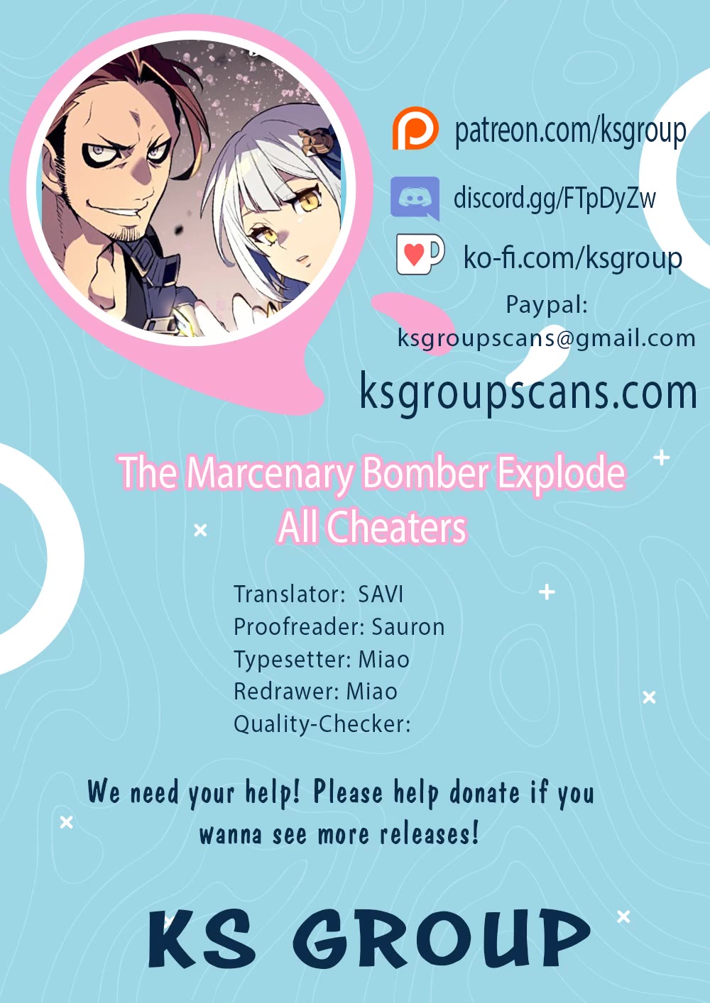 The Mercenary Bomber Explodes All Cheaters Chapter 6 page 1 - Chapter 6